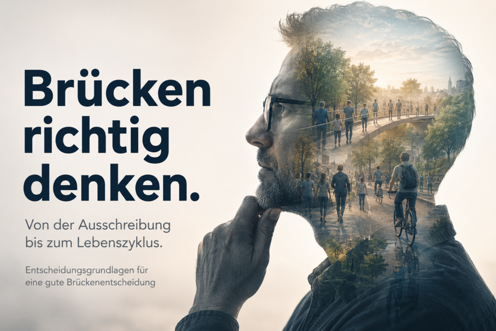 Brücken richtig Denken in Richtung Aluminiumbrücken, weil Aluminium rostet nicht.